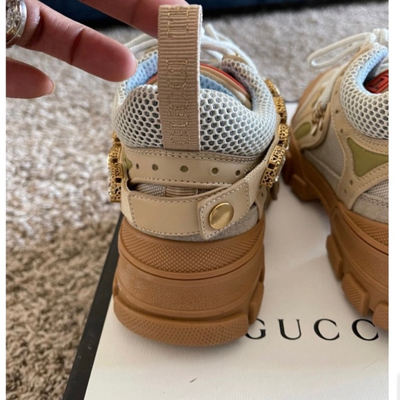 Gucci flash trek sneakers - Picture 7 of 8